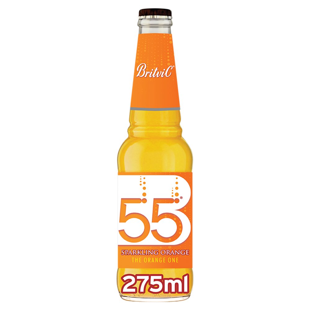 Britvic 55 Sparkling Orange Bottle 275ml