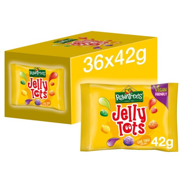 Rowntree's Jelly Tots Sweets Bag 42g