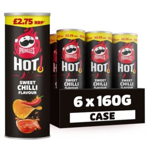 Pringles Hot Sweet Chilli Sharing Crisps 6 x 160g PMP £2.75