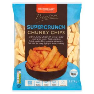 Essentially Catering Premium Supercrunch Chunky Chips 2.27kg