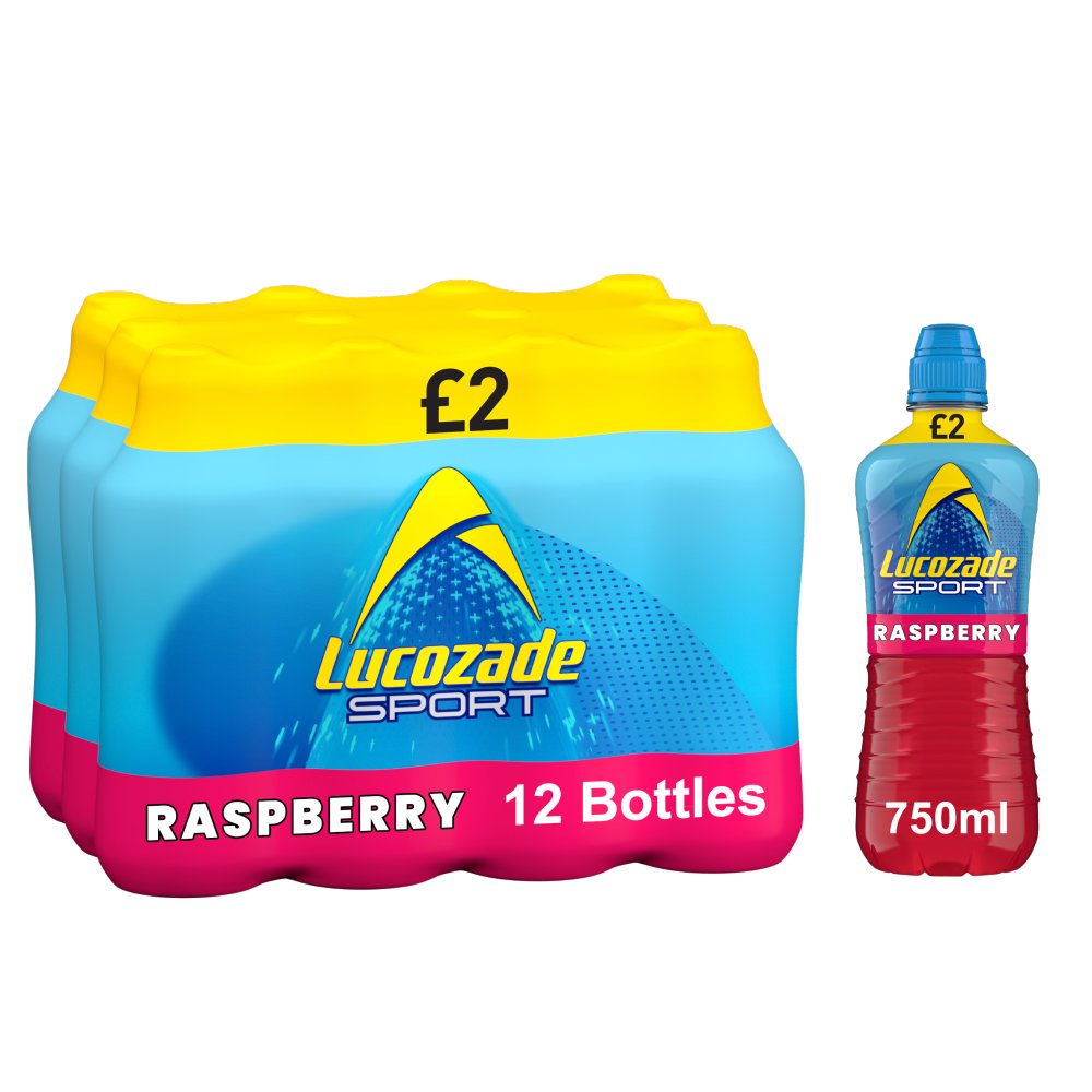 Lucozade Sport Drink Raspberry 750ml PMP £2
