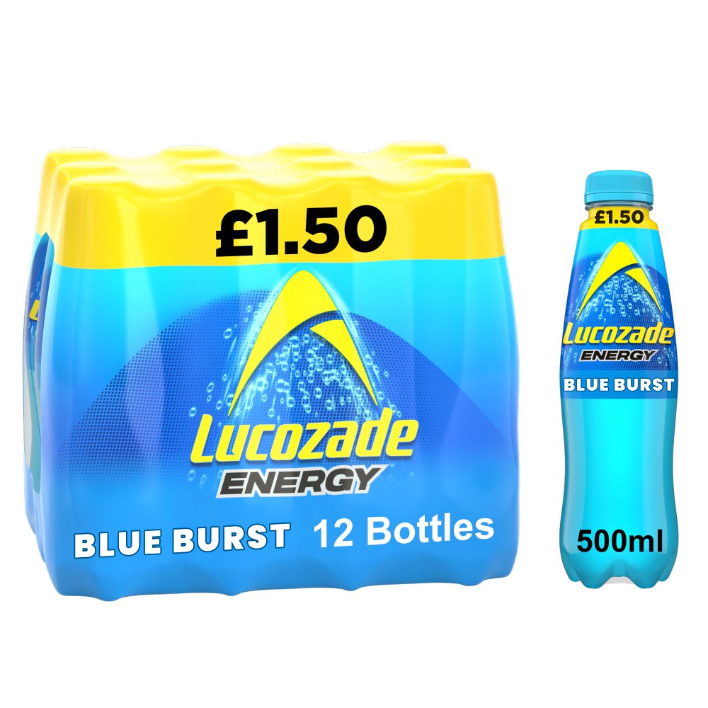 Lucozade Energy Drink Blue Burst 500ml PMP £1.50
