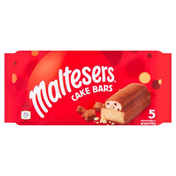 Maltesers Cake Bars Multipack 5 x 26.2g, 131g