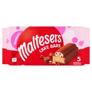 Maltesers Raspberry Cake Bars Multipack 5 x 26.2g, 131g