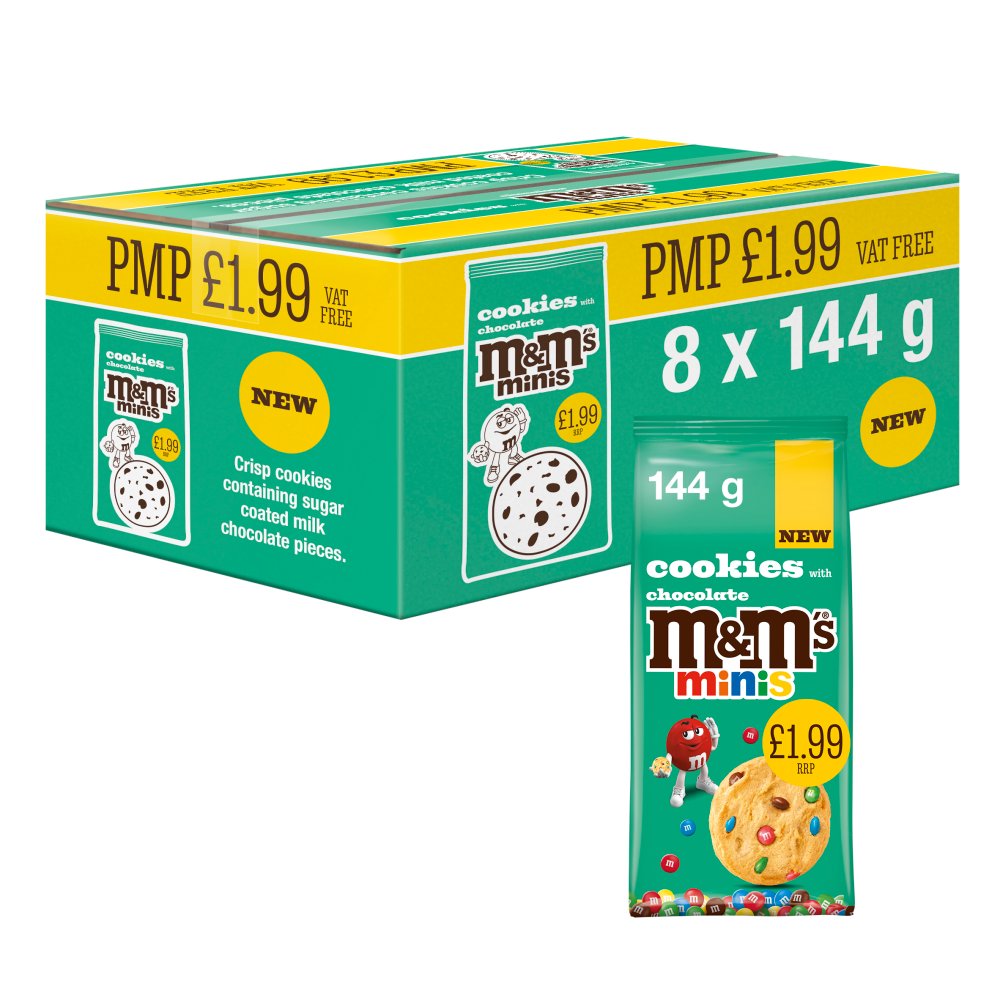 M&M's Minis Cookies with Chocolate 144g