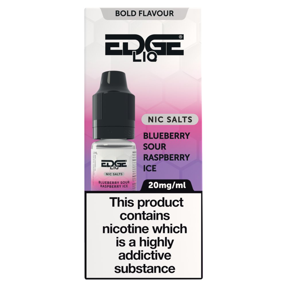 Edge Liq Blueberry Sour Raspberry Ice Nic Salts 20mg/ml 10ml