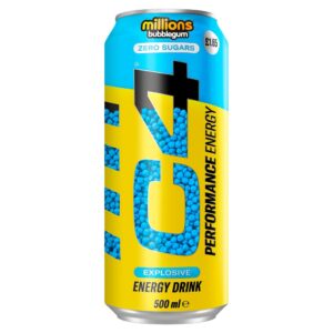 C4 Millions Bubblegum Zero Sugars Explosive Performance Energy Drink 500ml
