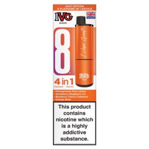 IVG 2400 Juicy Edition Rechargeable 4x2ml Pods 20mg