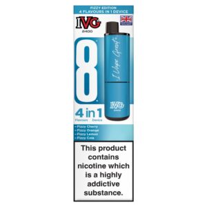 IVG 2400 Fizzy Edition Rechargeable 20mg 4x2ml Pods