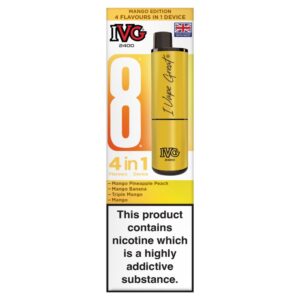 IVG 2400 Mango Edition Rechargeable 4x2ml Pods 20mg