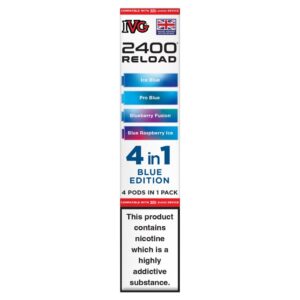 IVG 2400 Reload 4 in 1 Blue Edition