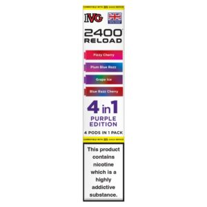 IVG 2400 Reload 4 in 1 Purple Edition Pods