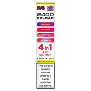 IVG 2400 Reload 4 in 1 Red Edition Pods