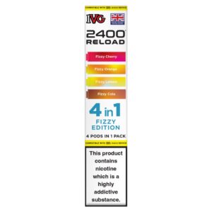 IVG 2400 Reload 4 in 1 Fizzy Edition Pods