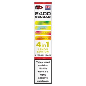 IVG 2400 Reload 4 in 1 Lemon Edition Pods