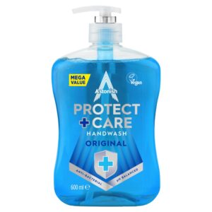 Astonish Protect + Care Anti-Bacterial Handwash Original 600ml
