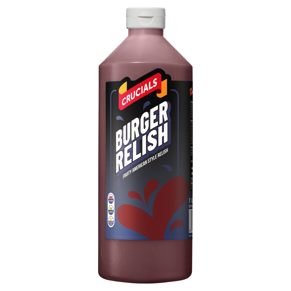 Crucials Burger Relish 1 Litre