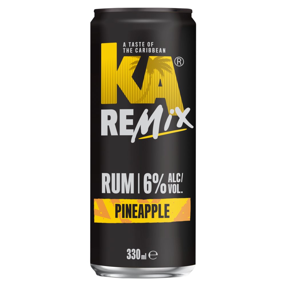 KA Remix Rum Pineapple 330ml