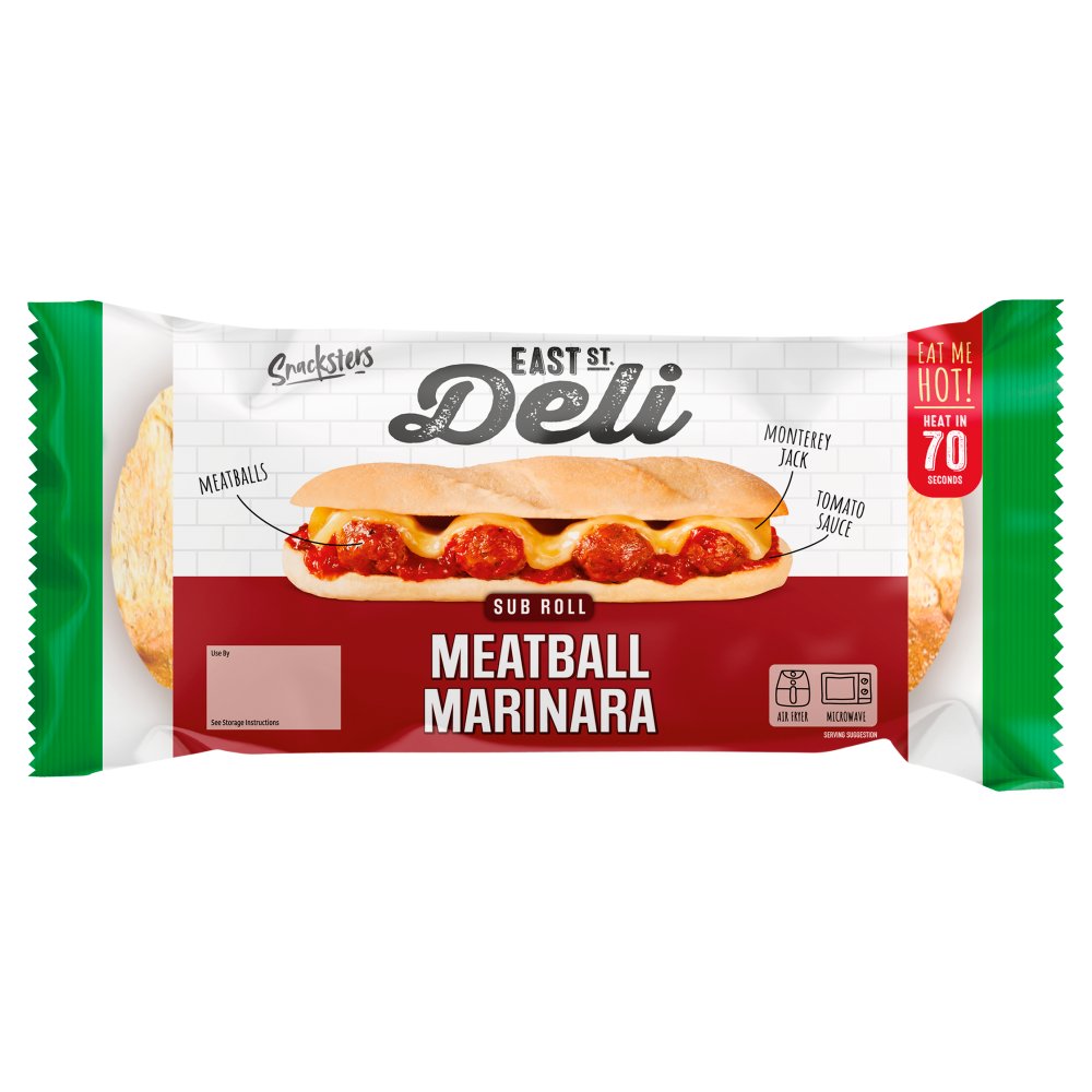Snacksters Meatball Marinara Sub Roll 218g