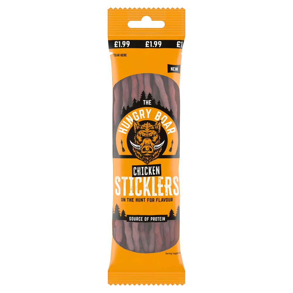 The Hungry Boar Chicken Sticklers on the Hunt for Flavour 50g