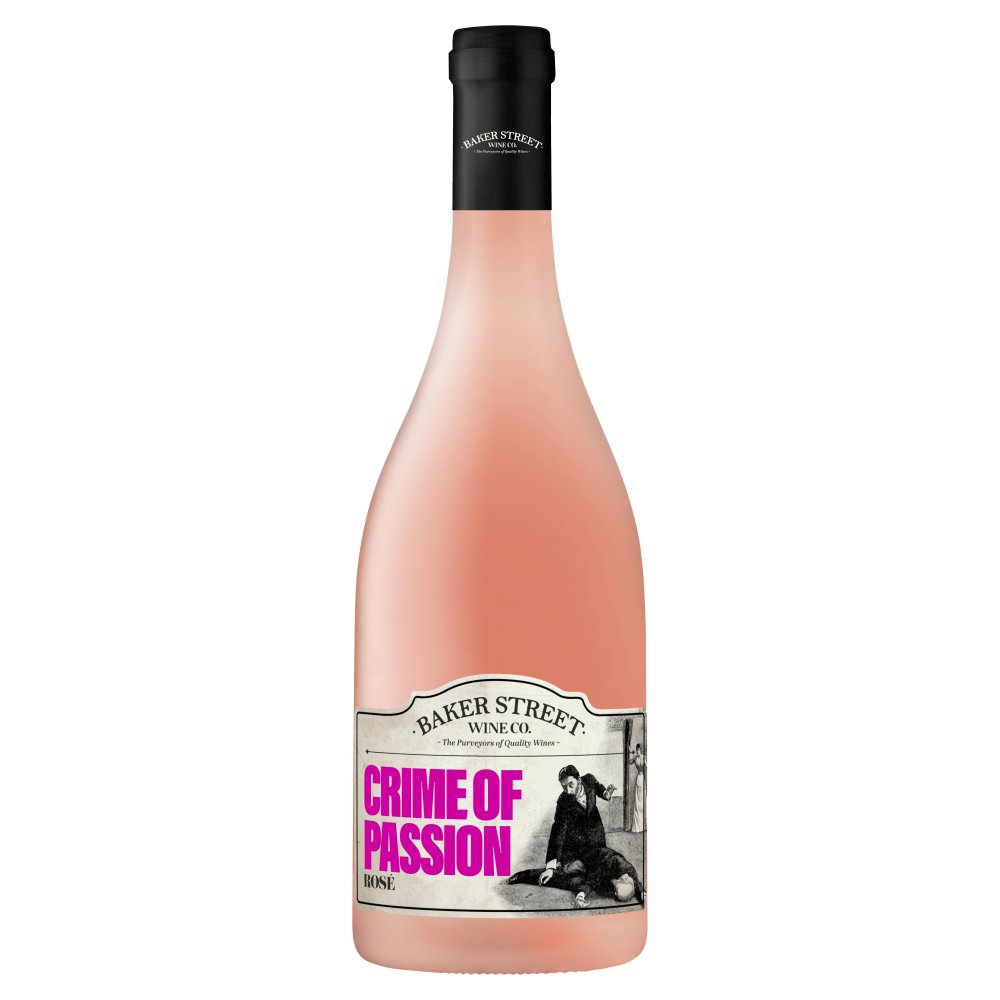 Baker Street Wine Co. Crime of Passion Rosé 75cl
