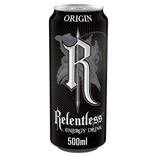 Relentless Origin Energy Drink 12 x 500ml