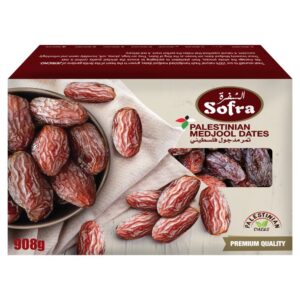 Sofra Premium Quality Palestinian Medjool Dates 908g