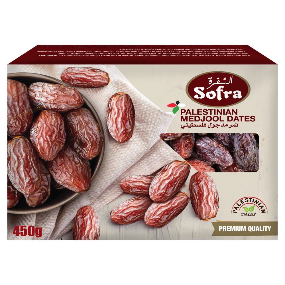 Sofra Premium Quality Palestinian Medjool Dates 450g