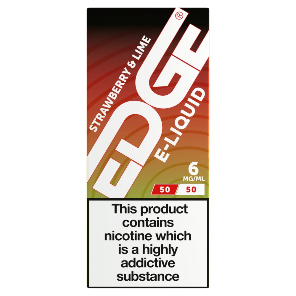Edge 50-50 Strawberry & Lime E-Liquid 1 x 10ml