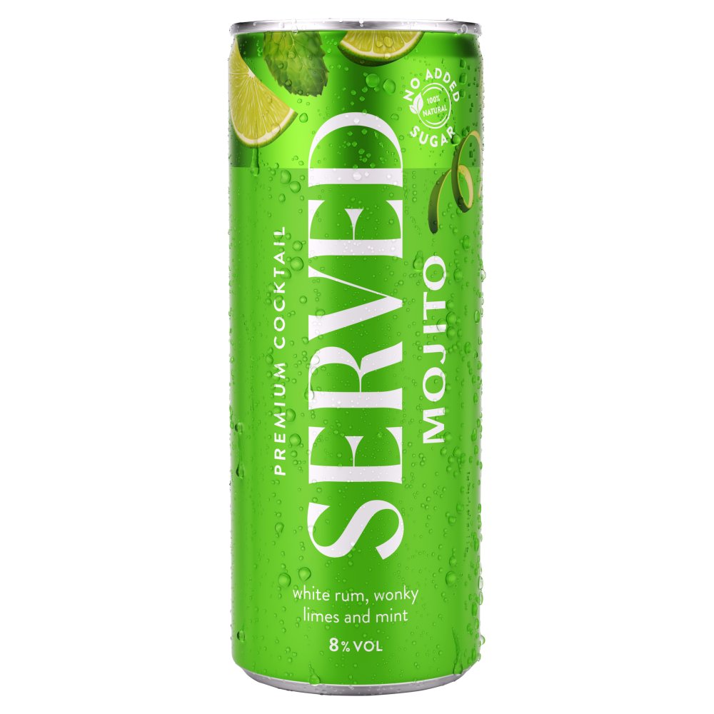 SERVED Mojito 8% ABV