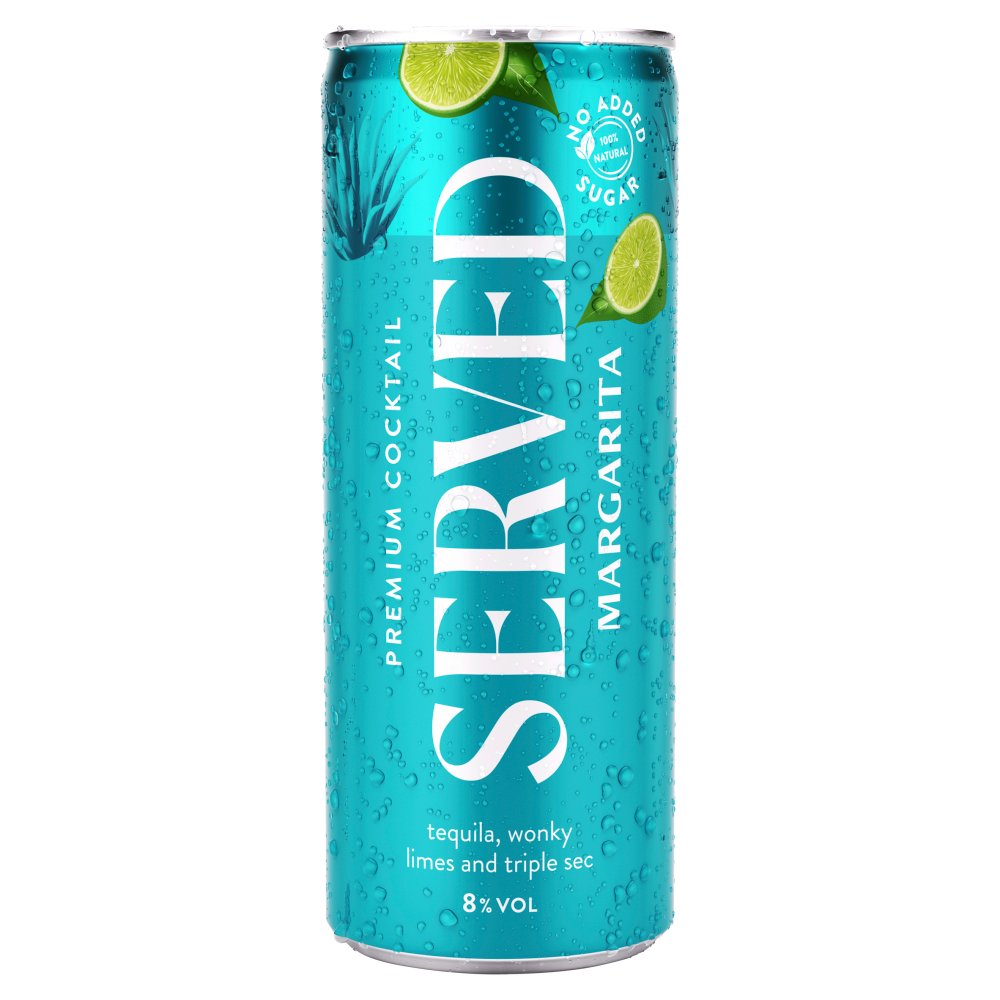SERVED Margarita 8% ABV