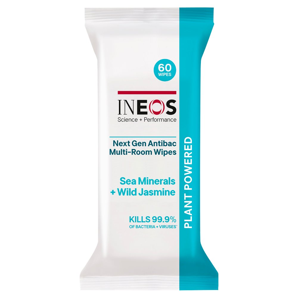 INEOS Antibac Multi-Room Surface Cleaning Wipes Sea Minerals + Wild Jasmine