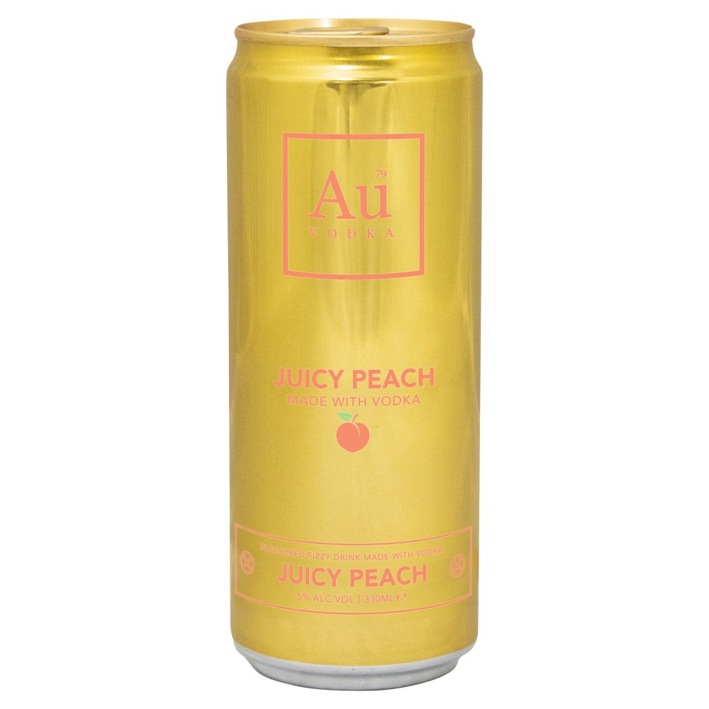 Au Vodka Juicy Peach 330ml