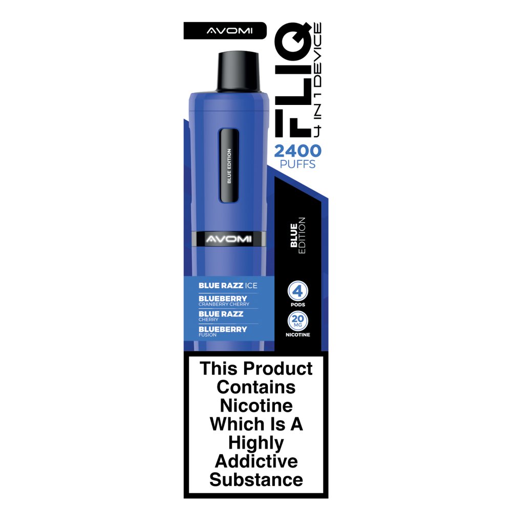 Avomi Fliq Blue Edition 20 Mg Nicotine Pods