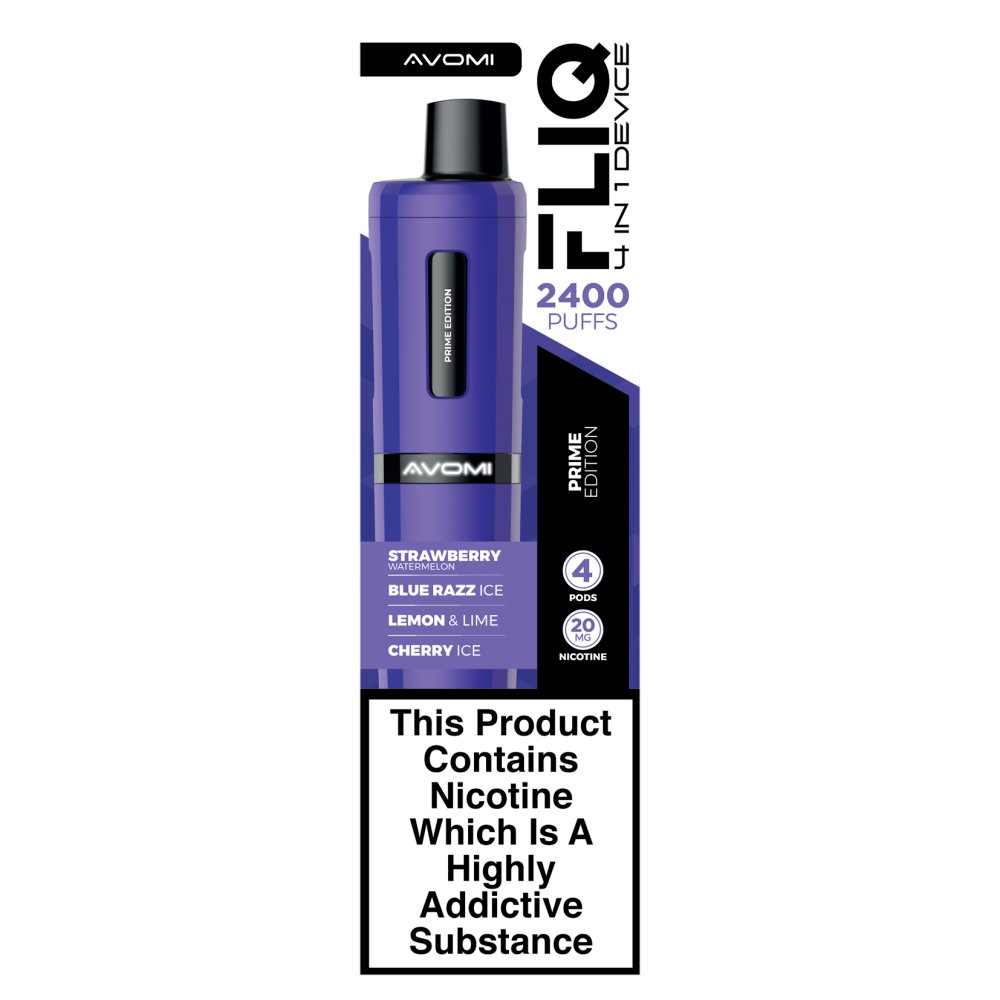 Avomi Fliq Prime Edition 20mg Nicotine Pods