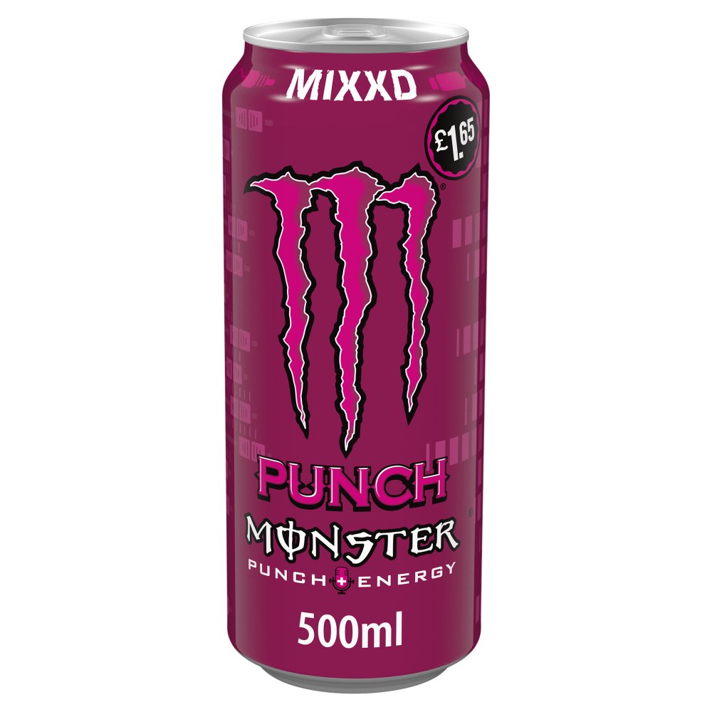 Monster Energy Drink Mixxd Punch 12 x 500ml PM £1.65
