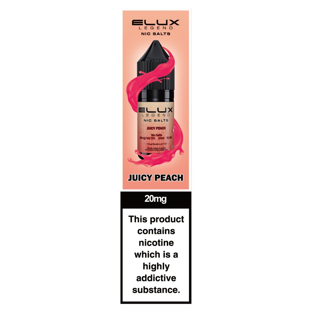 Elux Legend Nic Salts Juicy Peach 20mg
