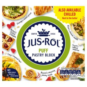 Jus-Rol Puff Pastry Block 1500g