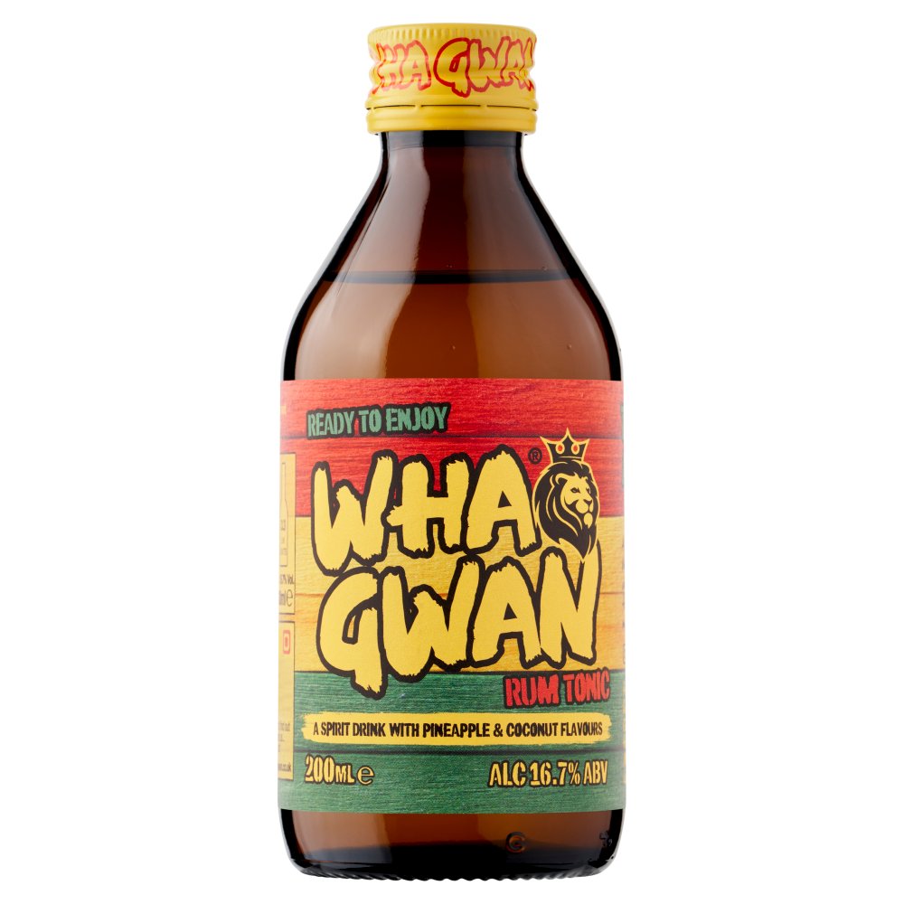 Wha Gwan Rum Tonic 200ml