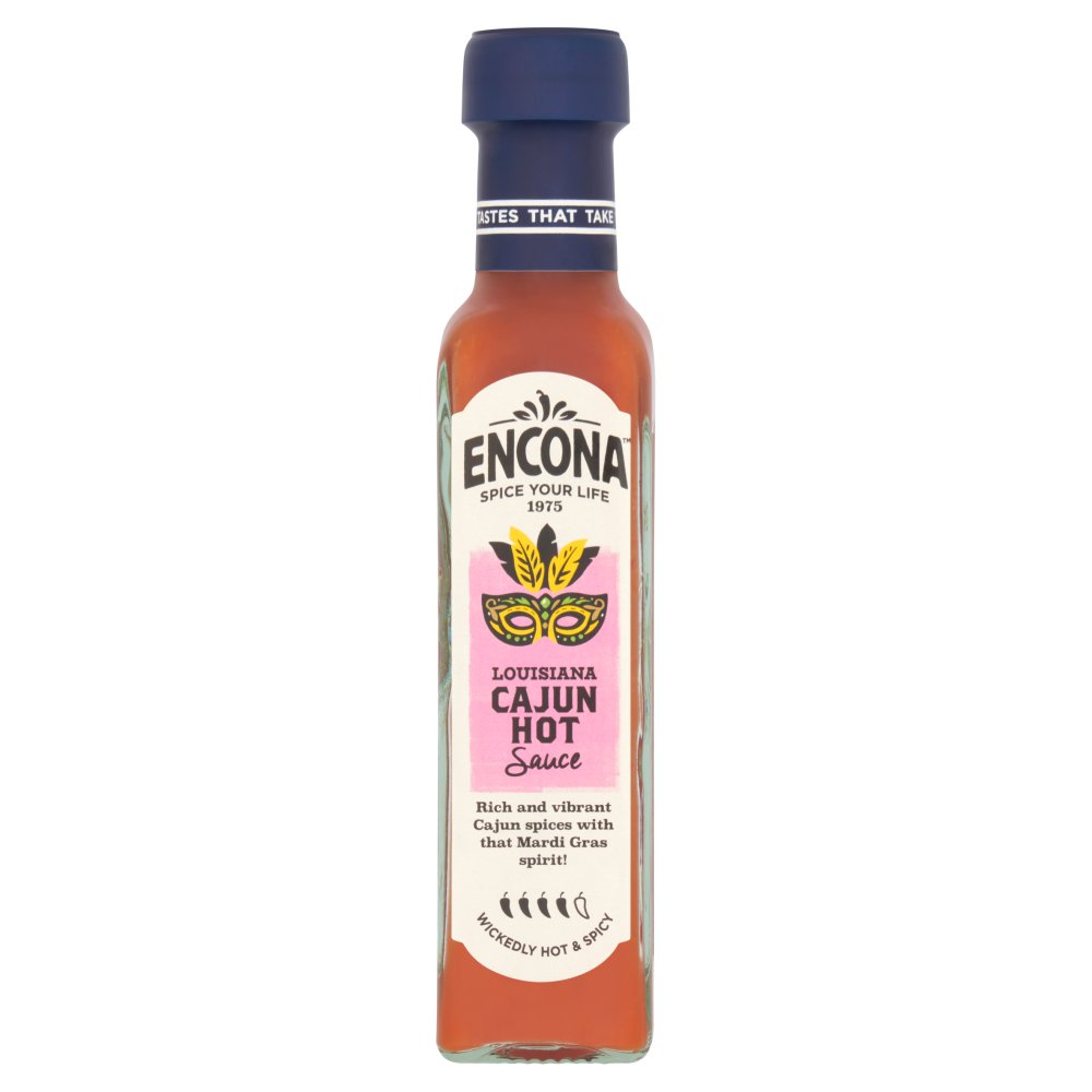 Encona Louisiana Cajun Hot Sauce 142ml