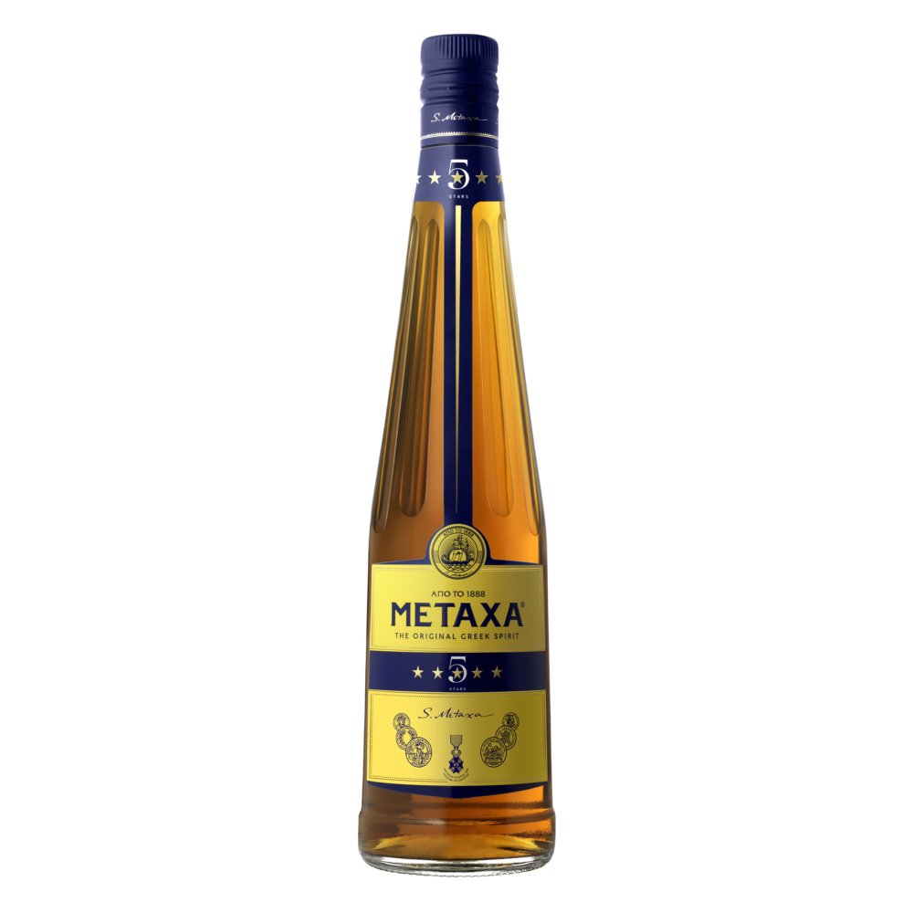METAXA 5 Stars 70cl, The Original Greek Spirit