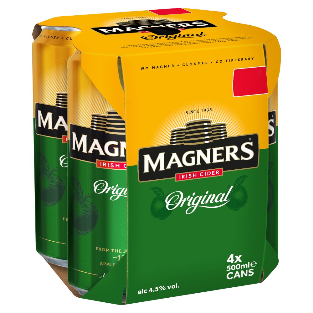 Magners The Original Irish Cider 4 x 500ml