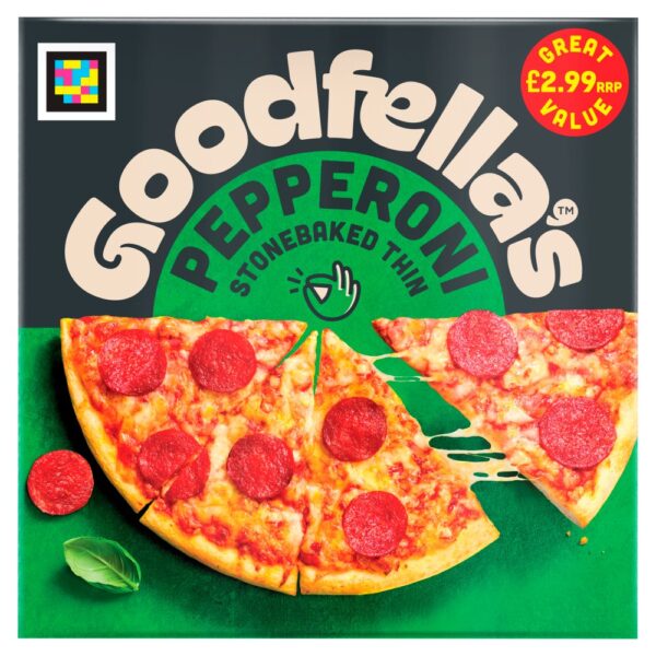 Goodfellas Pepperoni Stonebaked Thin 332g