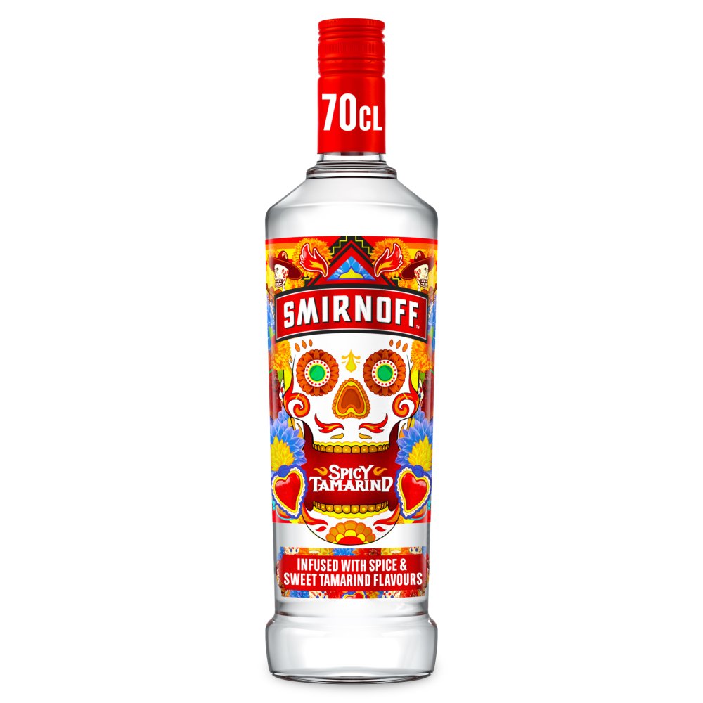 Smirnoff Spicy Tamarind Flavoured Vodka 30% vol 70cl