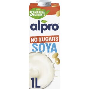 Alpro Soya No Sugar Long Life Dairy Free Drink 1L