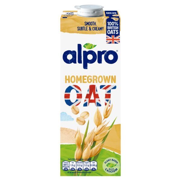 Alpro Oat Plant-Based Long Life Drink Vegan & Dairy Free 1L
