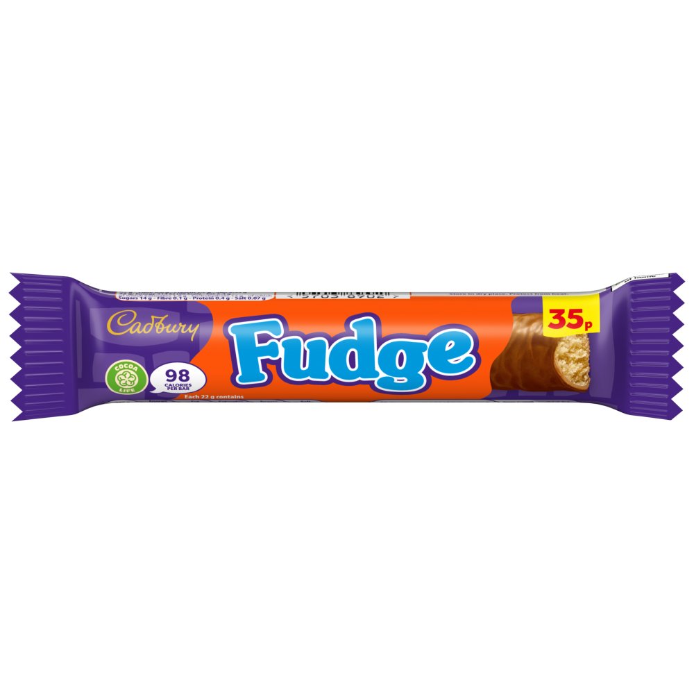 Cadbury Fudge Chocolate Bar 22 Gr