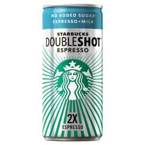 Starbucks Doubleshot Espresso No Added Sugar Iced Coffee 200ml