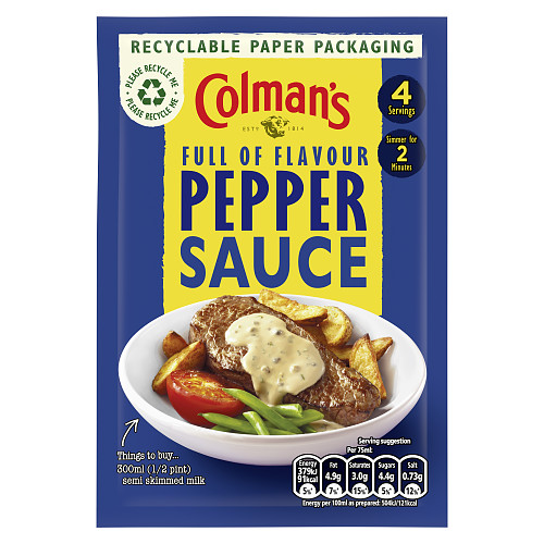Colman's Classic Comforts Sauce Mix Pepper Sauce 40 g