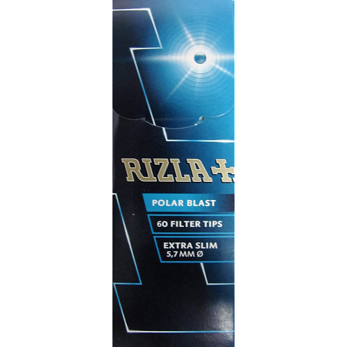 Rizla Polar Blast Extra Slim Tips 60s